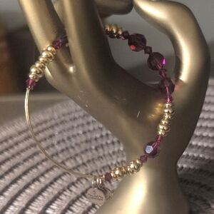 Alex Ani Pink& Gold Crystal Bracelet